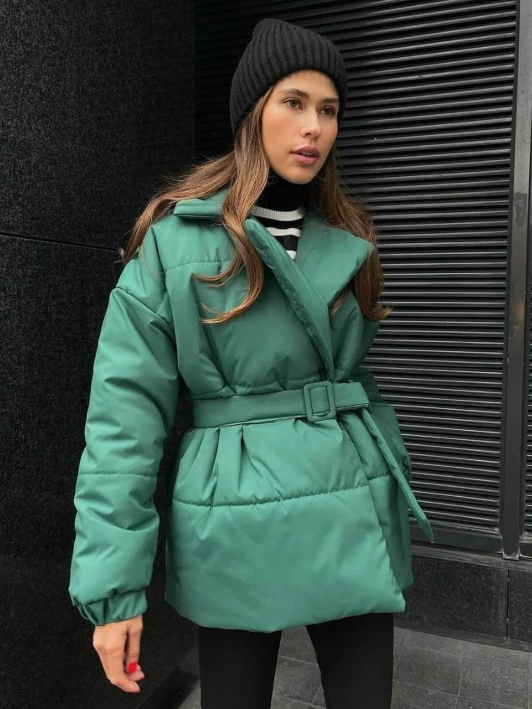 Vintage Loose Cotton Puffer Jacket