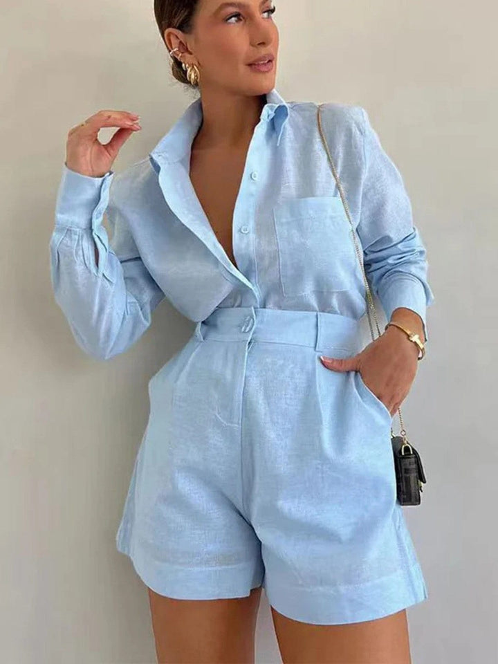 Elegant Two-piece Summer Set
