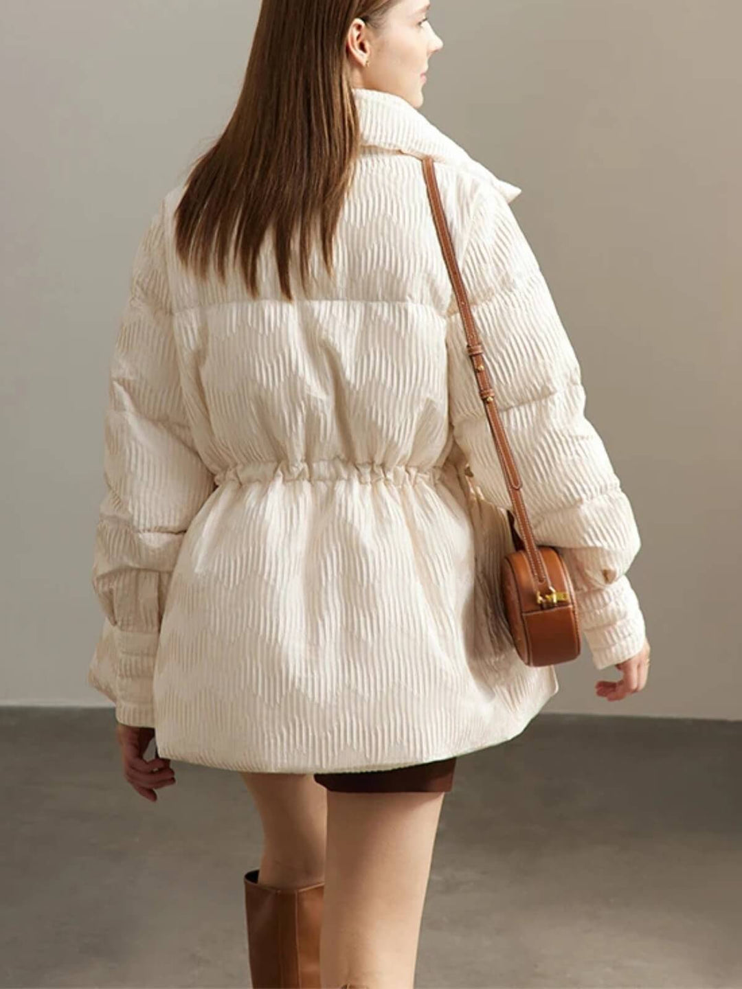 Minimalist Duck Down Puffer Coat