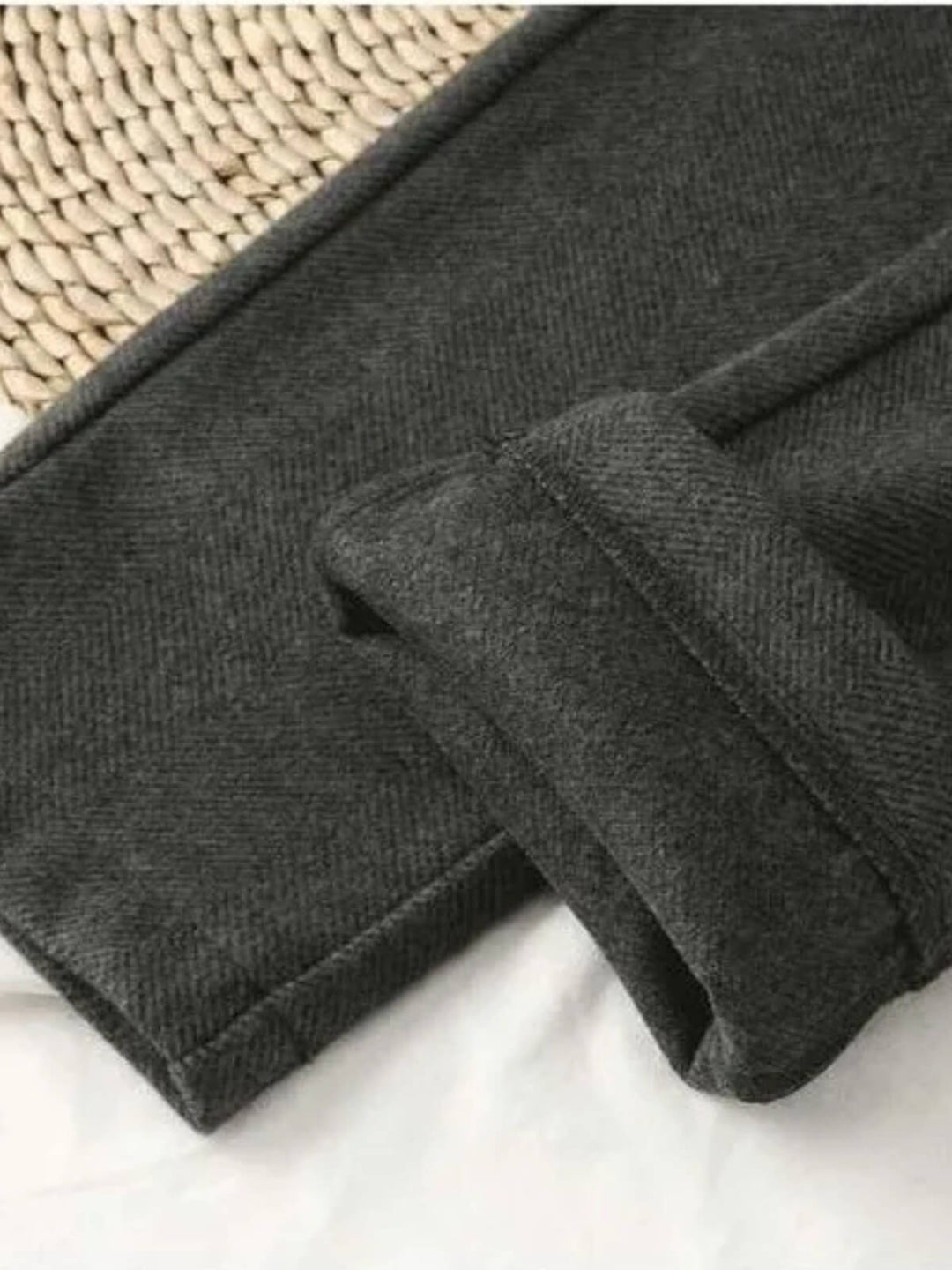 Casual High Waisted Trousers