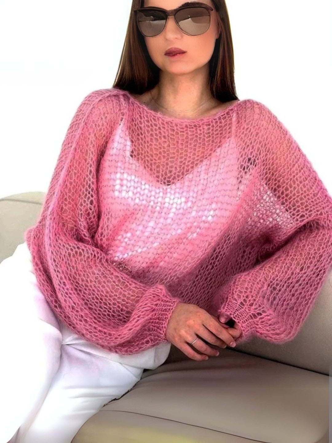 Mesh Pullover
