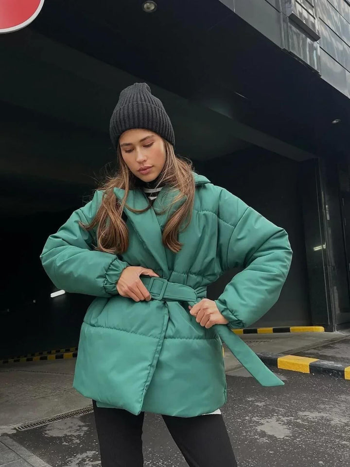 Vintage Loose Cotton Puffer Jacket