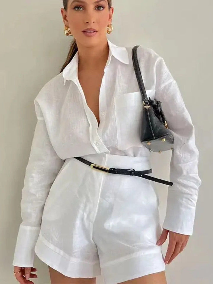 Elegant Two-piece Summer Set