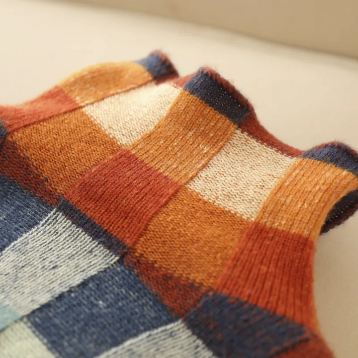 Colourful Turtleneck Sweater
